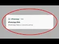 Download Lagu How To Disable/Hide Whatsapp Web Is Currently Active Notification In Android Mobile \u0026 Ios