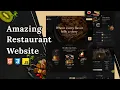 Download Lagu How to Make a Restaurant Website Using HTML CSS JavaScript