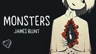 Download Nightcore → Monsters ♪ (James Blunt) LYRICS ✔︎ MP3