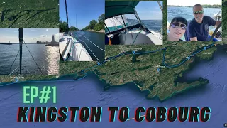 🔴 Exploring Lake Ontario Ep#1. Kingston to Cobourg through Bay of Quinte & Murray Canal. Live Q&A