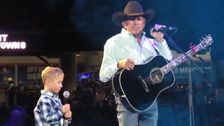 God and Country Music George Strait guest grandson Harvey Strait