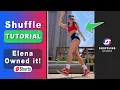 Download Lagu How to Shuffle Dance Tutorial 2022 🔥 Combo Shuffle Tutorial on a viral TikTok Song with Elena Cruz