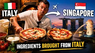 I Brought Italy to Singapore to Make REAL Pizza / Full Dough Recipe 