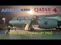 Download Lagu 4K TRIP REPORT | QATAR Airways Airbus A350 - QR69 | Economy Class |  Doha DOH - Frankfurt FRA