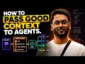 How to pass good quality context to coding agents