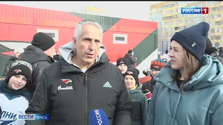 Экс-главный тренер «Авангарда» Боб Хартли стал гостем детского хоккейного турнира в Омске