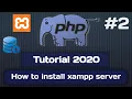 PHP full course in hindi how to install xampp server for php and mysql in hindi