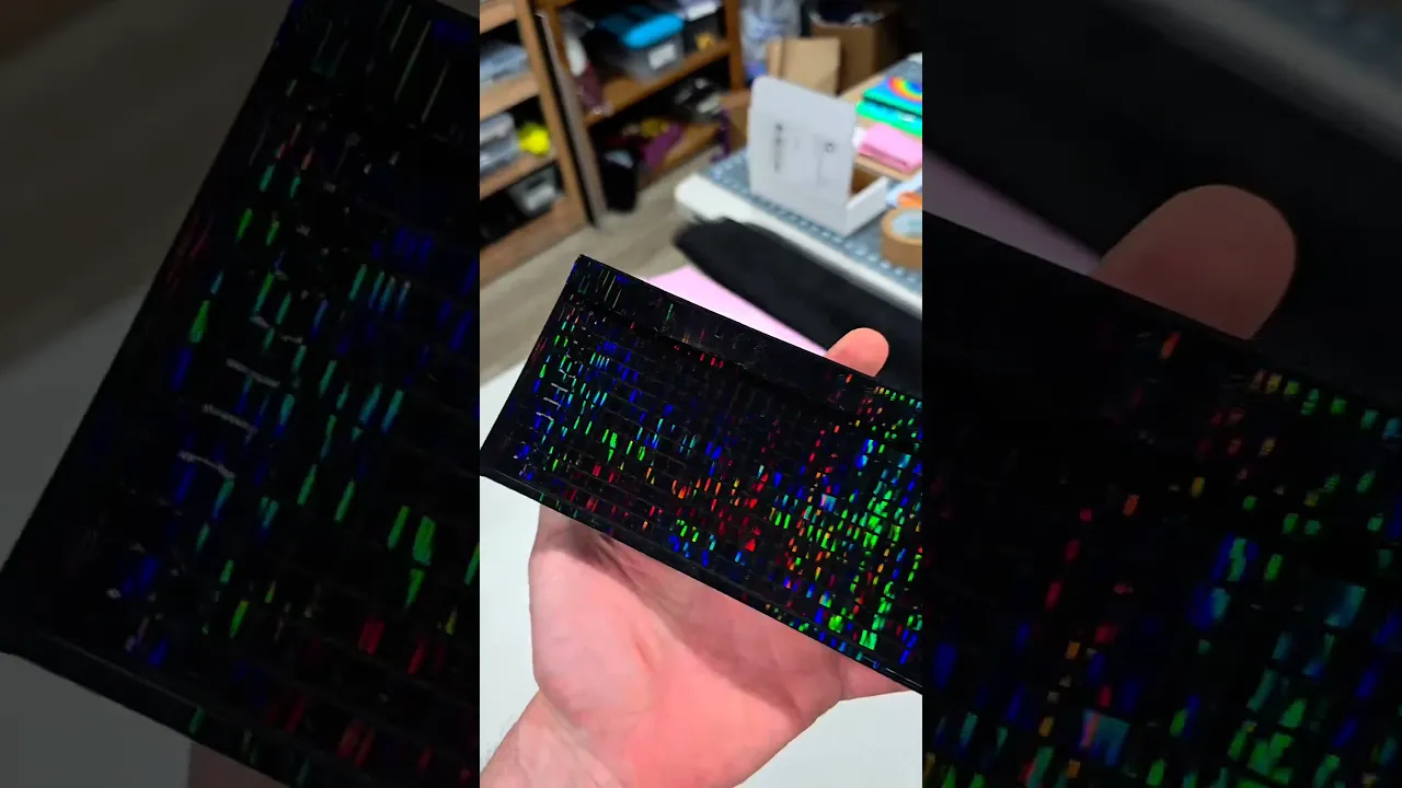 Large Square grid clutch video thumbnail