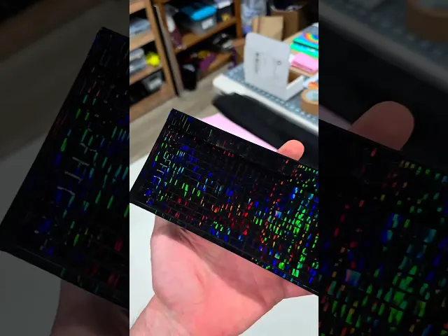 Large Square grid clutch video thumbnail