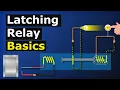 Latching Relay Basics - Basic working principle in 2 minutes