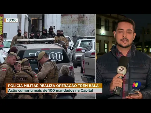 PM realiza operação contra o tráfico de droga na Grande Florianópolis