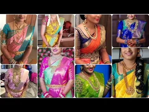 Download MP3 Latest Wedding Silk Saree / Contrast Pattu Saree