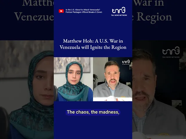 ⁣Matthew Hoh: A US war in Venezuela will ignite the region