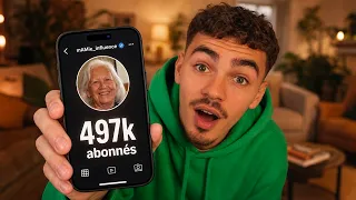 J'ai transformé ma Mamie en Influenceuse Tiktok (elle a percé)