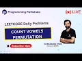 Code EveryDay Dynamic Programming Asked in Google Walmart 1220 Count Vowels Permutation