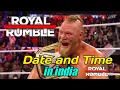 WWE Royal Rumble 2022 Date and Time Royal Rumble 2022 Date and time