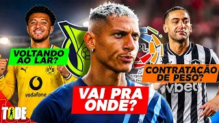 ZIYECH É DO BOTAFOGO l TOTTENHAM QUER SE LIVRAR DE RICHARLISON l SANCHO VOLTA AO DORTMUND?