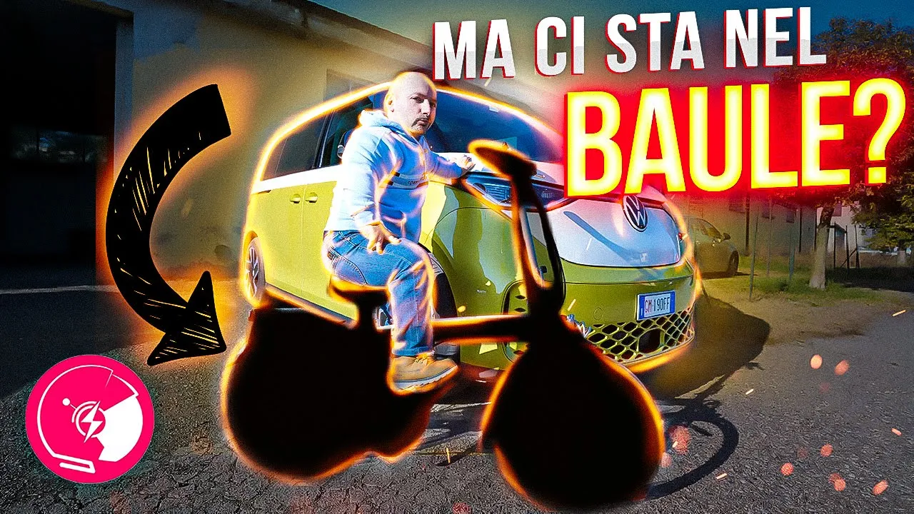 Bici elettrica pieghevole da 750 W: montaggio, guida e trasporto sull’ID. Buzz