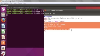 Learn Shell Scripting if else statement