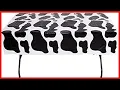 Rhode Island Novelty 54 Inch x 72 Inch Cow PNT Plastic Tablecloth One Per Order