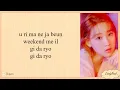 Download Lagu WEEEKLY 'WEEKEND' EASY LYRICS