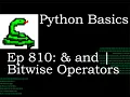 Python Basics Tutorial Bitwise And and Or Operators