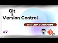 Git Unix Commands Version Control E2 Series