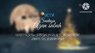 kompilasi bumper card adzan subuh 2006 2026 sctv