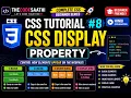 CSS Tutorial CSS Display Property Explained Block Inline Inline-Block Display None