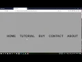 Awesome Menu Hover Effect Using HTML CSS
