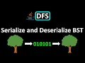 LeetCode - 449 Serialize and Deserialize BST DFS Java