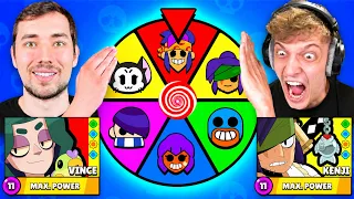 GLÜCKSRAD BATTLE mit NEUEN BRAWLERN! 😱