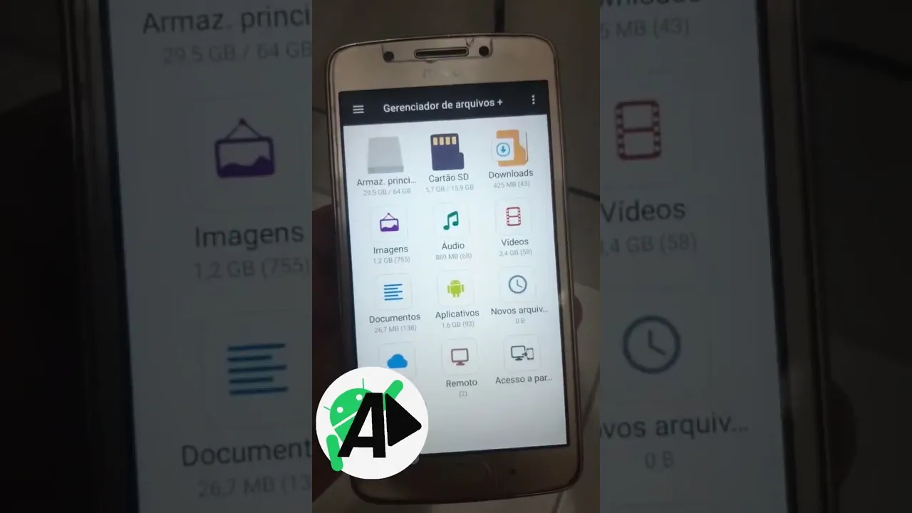 Melhor Gerenciador de Arquivos celular Android #shorts