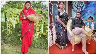 আজ ঝিঙে চিংড়ি বাটা আর কাঁকড়ার তেলঝাল রান্না সাথে দারুন একটা গল্পের আসর