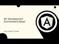 Learn Angular 17 in Arabic - Development Environment Setup