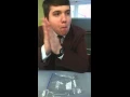 Ryan rubbing his hands together