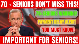 Major CRA Warning For Seniors CPP OAS Payments Could Be Impacted This November Must Watch 