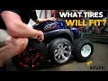Wheels and Tires for a STOCK Club Car Golf Cart - What sizes will fit