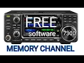Lagu FREE ICOM IC-7300 MEMORY MANAGER - KB3HHA