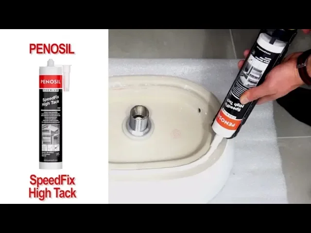 Hibridiniai klijai PENOSIL Speedfix High Tack 707, 290 ml, balti