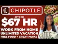 Chipotle is Hiring Make 2 HIGH PAYING REMOTE JOBS ONLINE JOBS