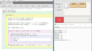 Java Program to find LCM optimised