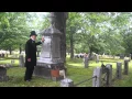 Calais Maine Cemetery Tour Performance - Jerry LaPointe as Charles Swan partial
