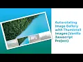 Autorotating Image Gallery with Thumbnail Images Vanilla Javascript Project