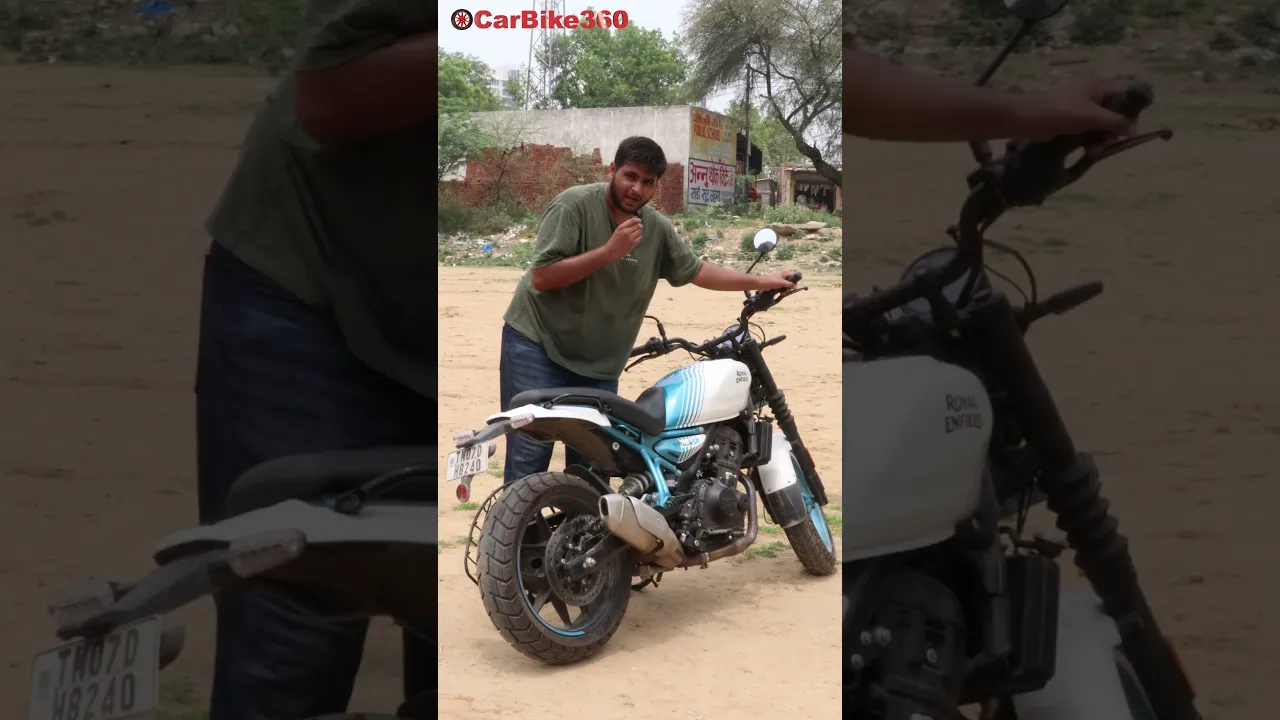 Royal Enfield Guerrilla 450 Exhaust Sound!