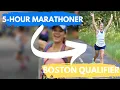 How I Went From a 5-Hour Marathon to Qualifying for Boston