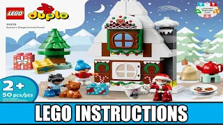 LEGO Instructions | Duplo | 10976 | Santa’s Gingerbread House