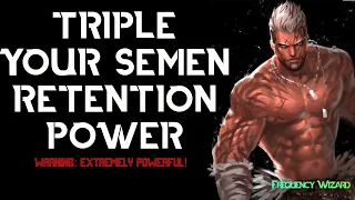 Download TRIPLE YOUR SEMEN RETENTION NOFAP TRANSMUTATION POWER FAST! EACH DAY x3!! SUBLIMINAL ENERGY FREQUENC MP3