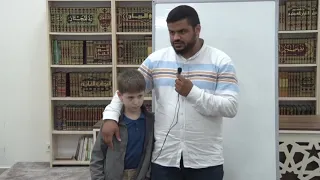 اختبار الطفل سعد في أصعب قصيدة عربية مثلث قطرب وكانت النتيجة 