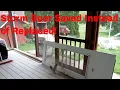 How We Fixed Our 20-Year-Old Larson Storm Door Instead of Replacing It